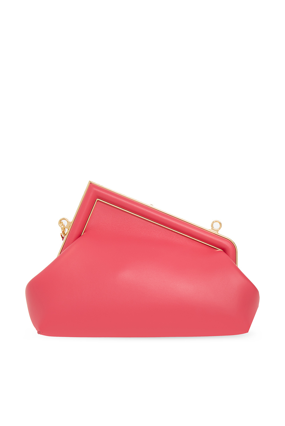 Fendi red clutch online